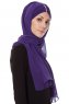 Evren - Lilla Chiffon Hijab
