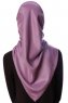 Eylul - Lilla Kvadrat Rayon Hijab