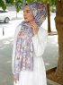 Fani - Lilla Mønstrede Hijab - Sal Evi