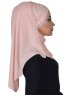 Filippa - Gammelrosa Praktisk Bumuld Hijab - Ayse Turban