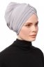 Gamze - Lysegrå Turban
