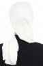 Gill - Creme & Creme Praktisk Hijab