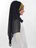 Gina Svart Praktisk One-Piece Hijab Ayse Turban 324101c