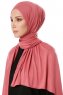 Hande - Gammelrosa Bomuld Hijab - Gülsoy