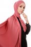 Hande - Gammelrosa Bomuld Hijab - Gülsoy