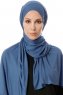 Hande - Indigo Bomuld Hijab - Gülsoy