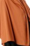 Hande - Terracotta Bomuld Hijab - Gülsoy