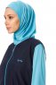 Hatice - Mørk Marine Blå Burkini - Seamay