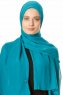 Hazal - Grøn Crepe Hijab - Ecardin