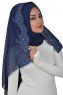 Helena - Marine Blå Praktisk Hijab - Ayse Turban