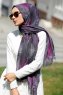 Isfa - Lilla Mønstrede Hijab - Sal Evi