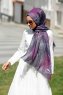 Isfa - Lilla Mønstrede Hijab - Sal Evi