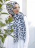 Dounia - Brun Mønstrede Hijab