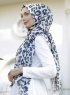 Dounia - Brun Mønstrede Hijab