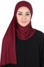 Kaisa - Bordeaux Praktisk Bumuld Hijab