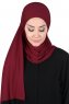 Kaisa - Bordeaux Praktisk Bumuld Hijab