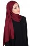 Kaisa - Bordeaux Praktisk Bumuld Hijab