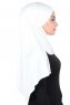 Kaisa - Creme Praktisk Bumuld Hijab