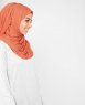 Koi Orange Viskos Jersey Hijab 5VA73c