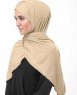 Latte Mörk Beige Viskos Jersey Hijab InEssence 5VA60b