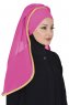 Louise - Fuchsia Praktisk Hijab - Ayse Turban