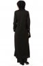 Lylah - Sort Abaya - Miss Cazibe