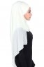 Malin - Creme Praktisk Chiffon Hijab