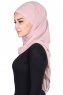 Malin - Gammelrosa Praktisk Chiffon Hijab