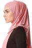 Melek - Mørkrosa Premium Jersey Hijab - Ecardin