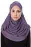 Mia - Lilla One-Piece Al Amira Hijab - Ecardin