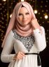 MW Gammelrosa Chiffon Hijab Sjal Muslima Wear 310202a
