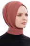 Narin - Clay Praktisk One Piece Crepe Hijab
