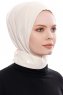 Narin - Lys Beige Praktisk One Piece Crepe Hijab