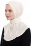 Narin - Lys Beige Praktisk One Piece Crepe Hijab
