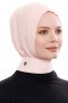 Narin - Pink Praktisk One Piece Crepe Hijab