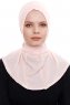 Narin - Pink Praktisk One Piece Crepe Hijab