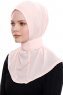 Narin - Pink Praktisk One Piece Crepe Hijab