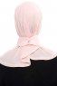 Narin - Pink Praktisk One Piece Crepe Hijab