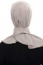 Narin - Sand Praktisk One Piece Crepe Hijab