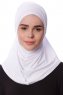 Nehir - Hvid 2-Piece Al Amira Hijab
