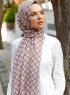 Nesrin - Brun Mønstrede Hijab