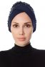 Nurten - Marine Blå Turban