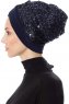 Nurten - Marine Blå Turban