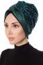Nurten - Mørkegrøn Turban