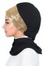 Olga - Sort & Gold Praktisk Hijab