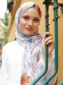 Pariza - Sennepsgul Mønstrede Hijab
