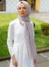Pareesa - Taupe Mønstrede Hijab - Sal Evi