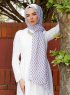 Radeyah - Pink Mønstrede Hijab - Sal Evi