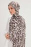 Hafiz - Beige Mønstret Hijab