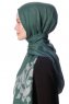 Roshan - Mørkegrøn Hijab - Özsoy